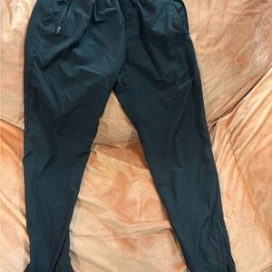 Nike Black Sweatpants with Tapered Leg Design